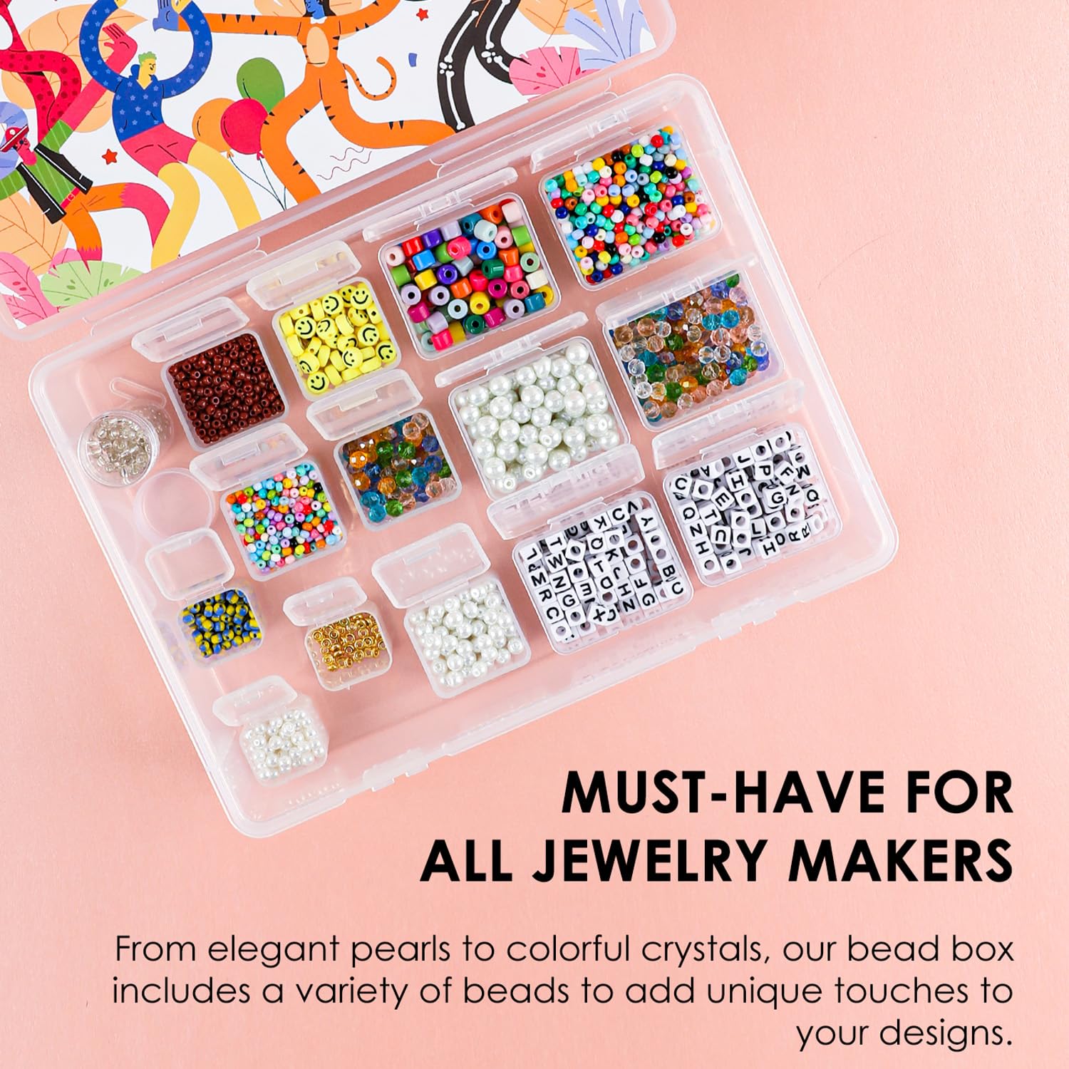 Grabie Bracelet Making Kit, Beads