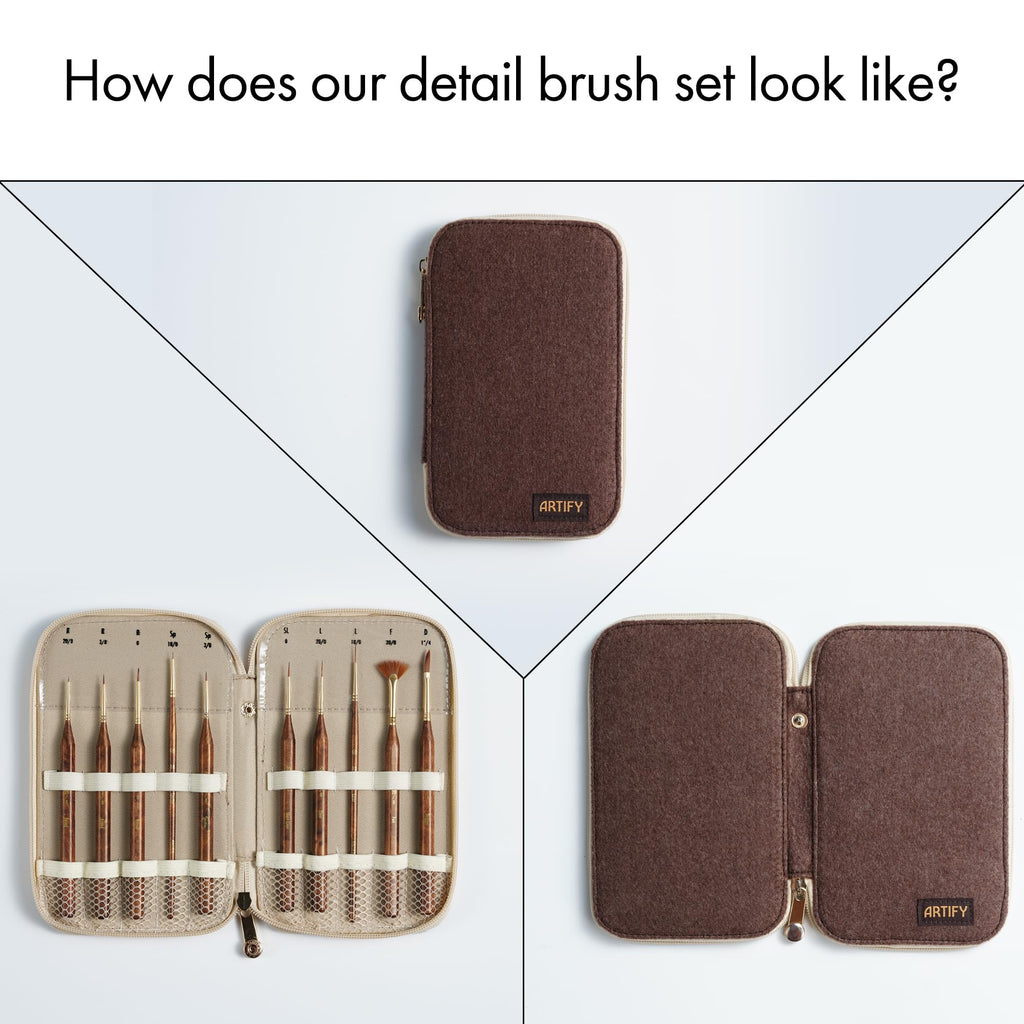 Artify Extreme Detail Paint Brushes