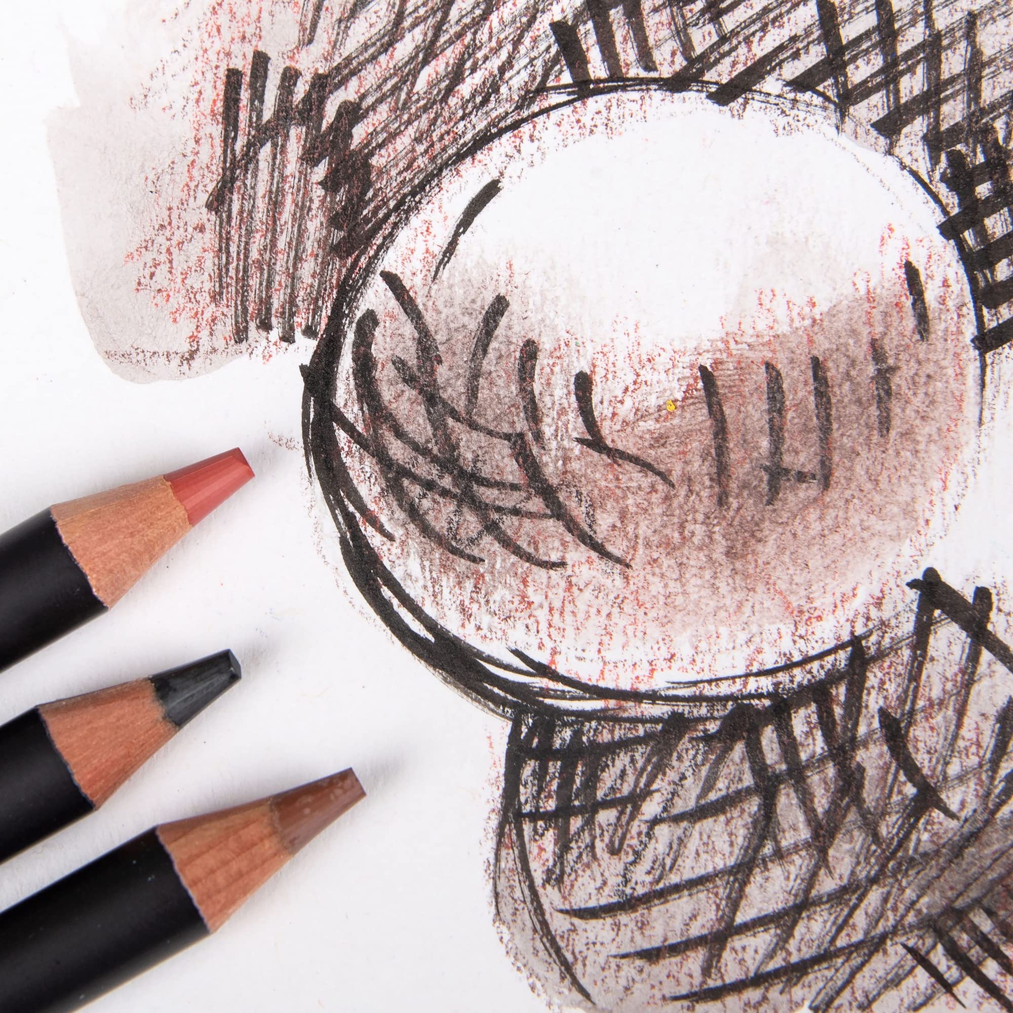 Posca Oil and Wax Coloring Pencils Art Set