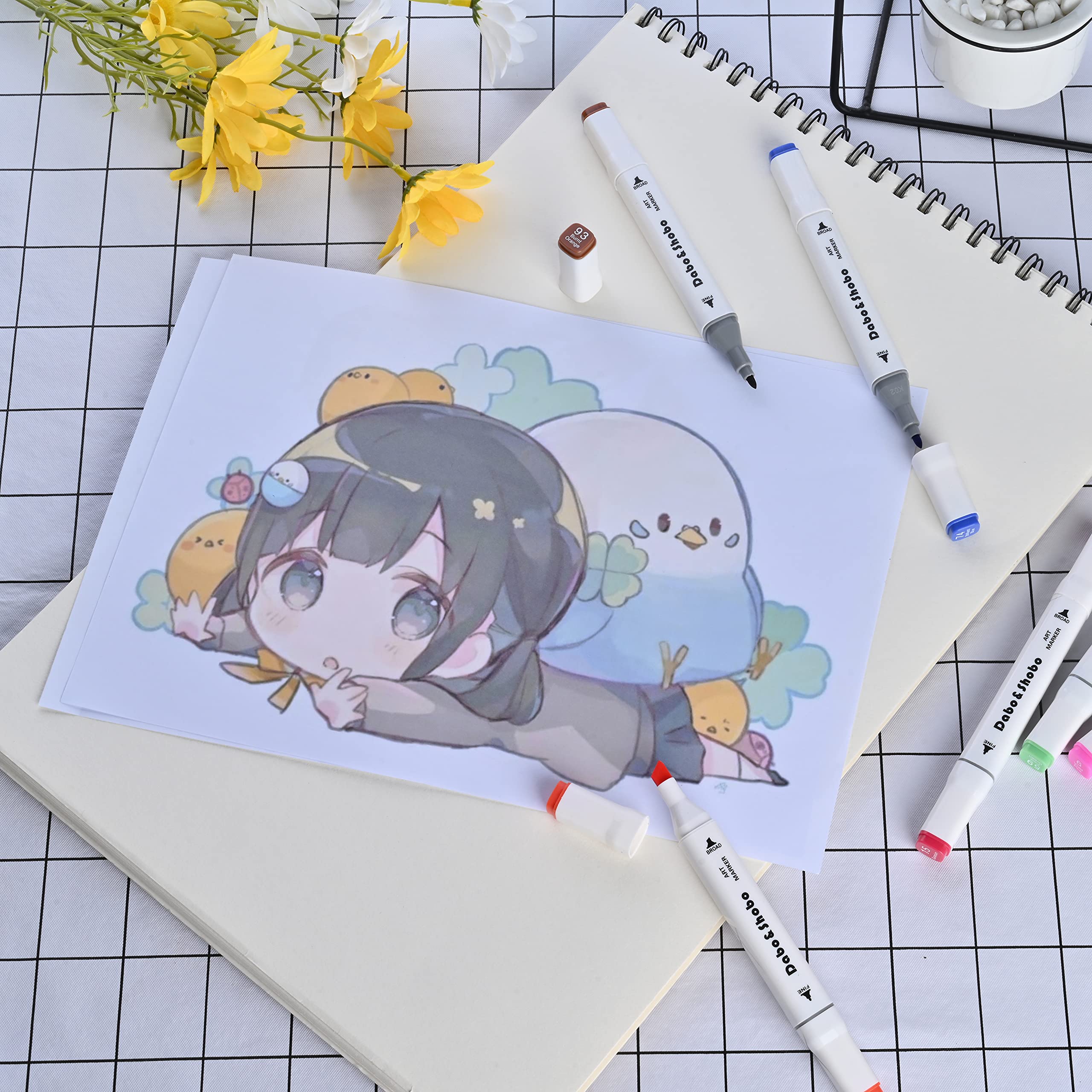 Dabo&Shobo 120 Colors Alcohol drawing markers