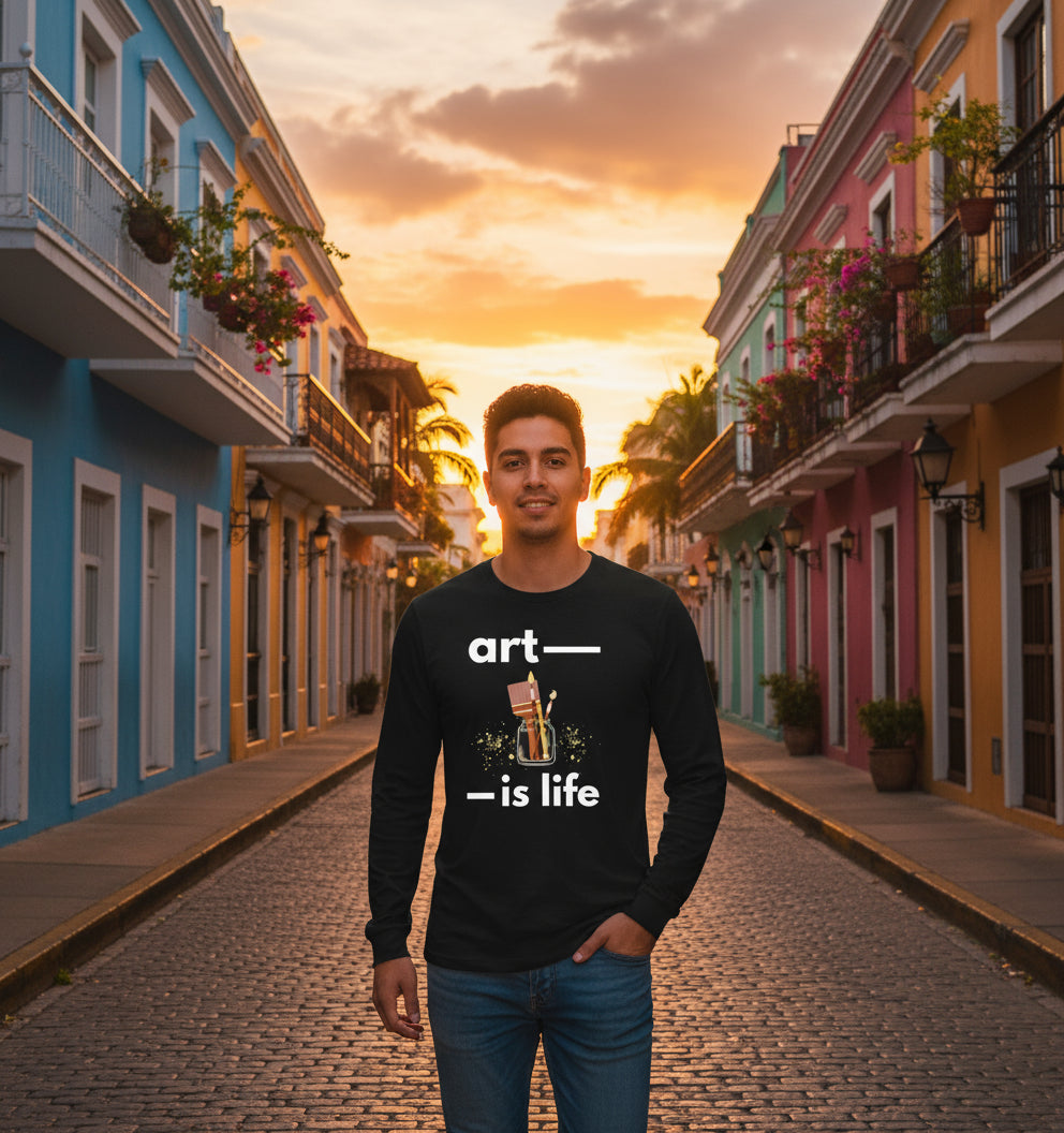Art is life Long Sleeve T-Shirt