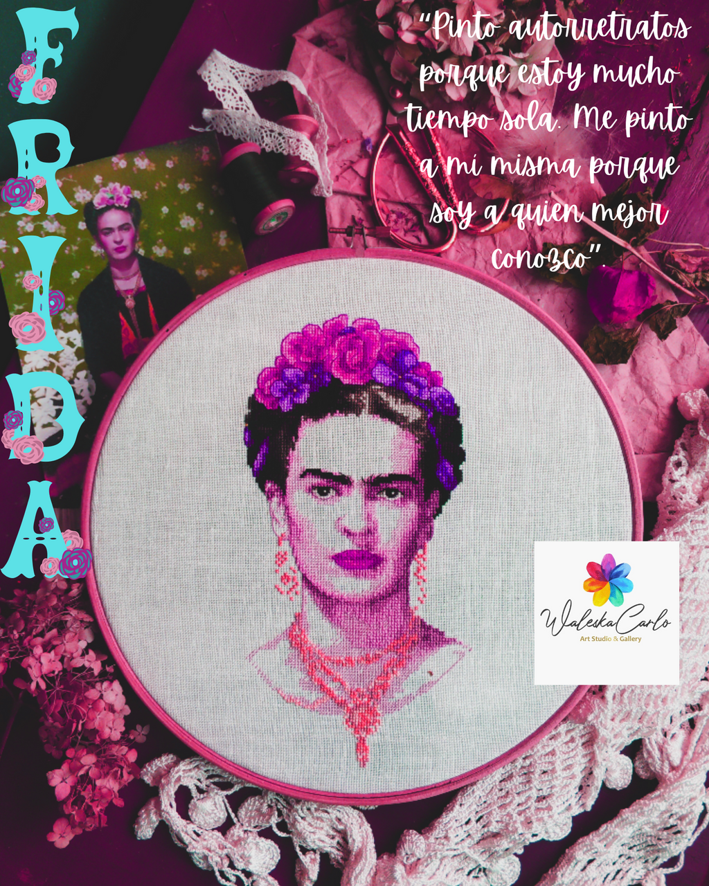 FRIDA BORDADO